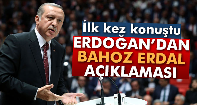 Cumhurbaşkanı Erdoğandan Bahoz Erdal açıklaması