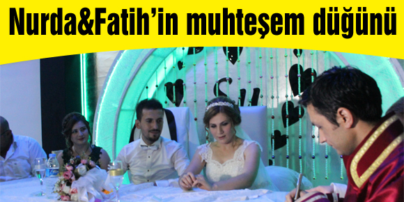 Nurda&Fatih’in muhteşem düğünü