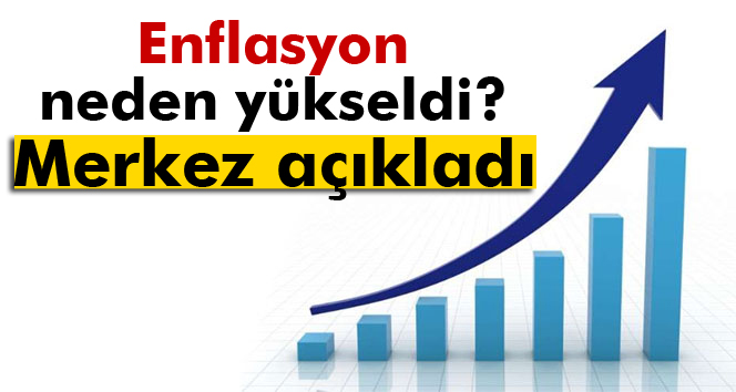 Merkez, enflasyonun neden yükseldiğini açıkladı