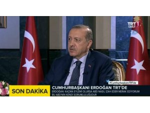 Erdoğan: Beslediler, büyüttüler, ülkemizin üzerine saldılar