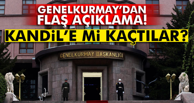 Darbeci general ve askerler Kandil’e mi kaçtı?