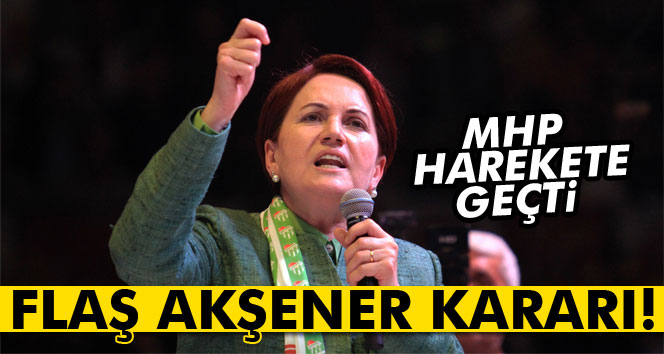 Akşener ve çağrı heyeti disipline sevk edildi