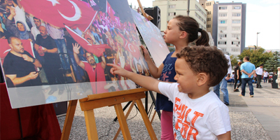 15 Temmuz Milli İradenin Yükselişi Sergisi