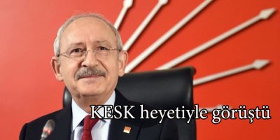 KESK heyetiyle görüştü