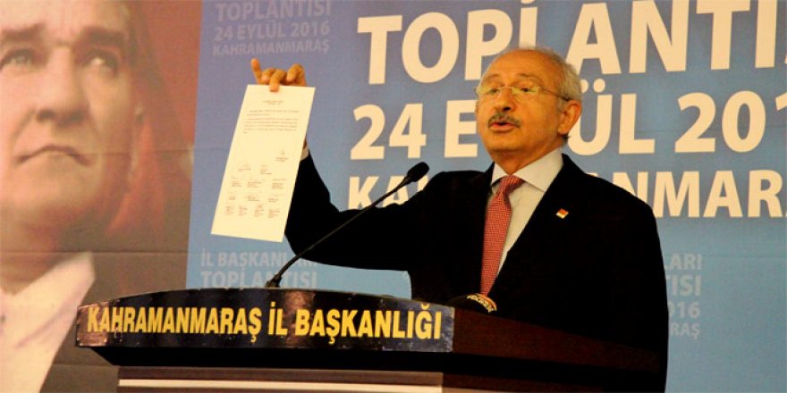 Kılıçdaroğlu: “Devlet, adaletle yönetilir”