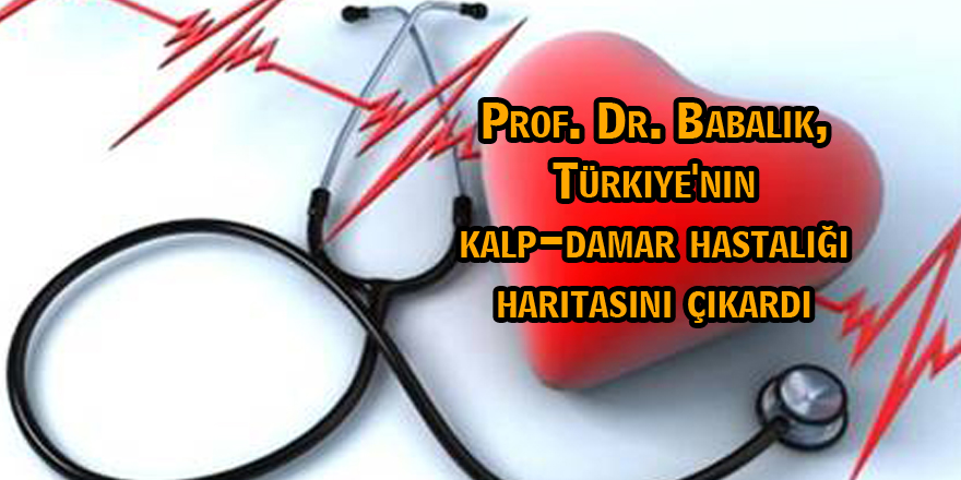 Prof. Dr. Babalık, Türkiye'nin kalp-damar hastalığı haritasını çıkardı