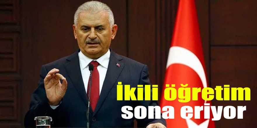 İkili öğretim sona eriyor