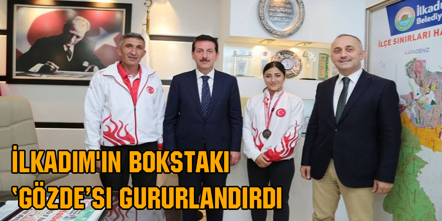 İlkadım'ın bokstaki ‘Gözde’si gururlandırdı