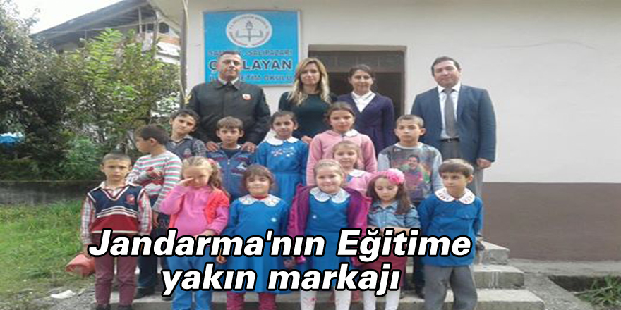 Jandarma'nın Eğitime yakın markajı