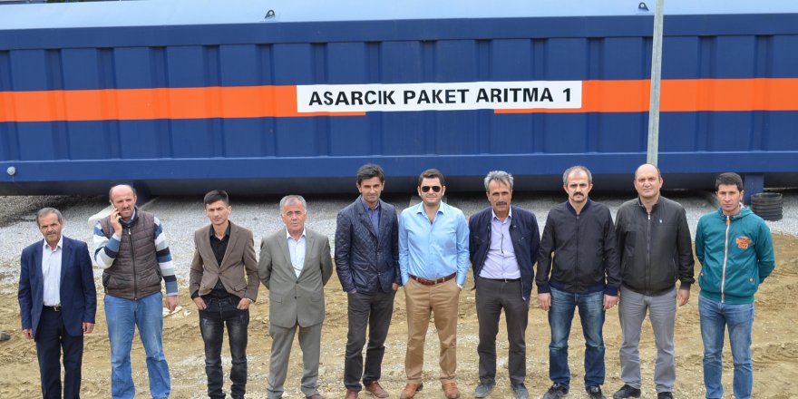 Asarcık ilçesine paket arıtma tesisi