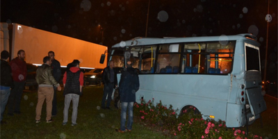 Fatsa’da otobüs ile midibüs çarpıştı: 6 yaralı