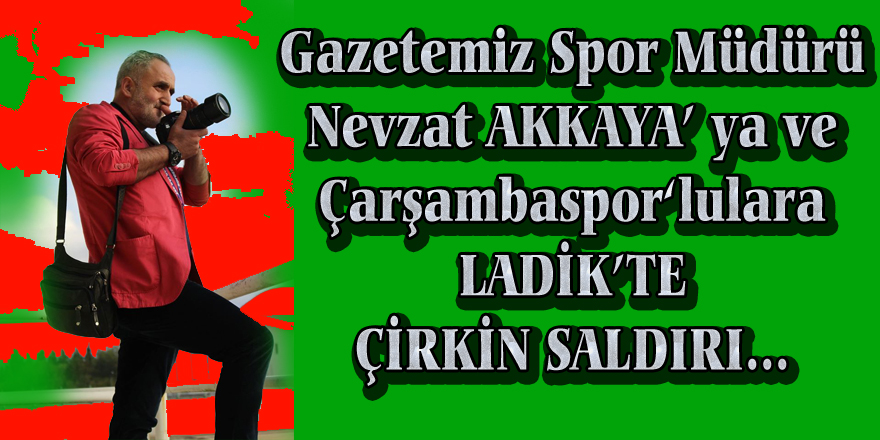 Spor Müdürümüze saldırı...