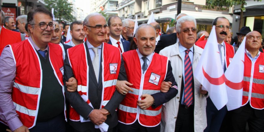 .Türk Kızılayı’ndan ‘Merhamet Yürüyüşü’