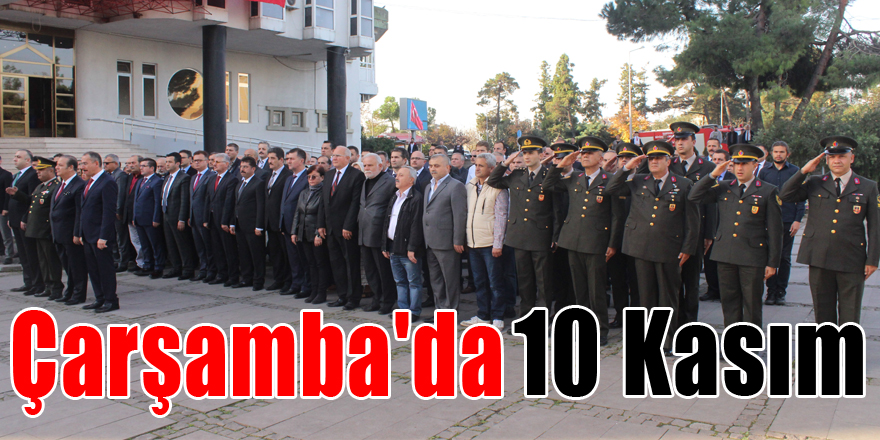 Çarşamba'da 10 Kasım 