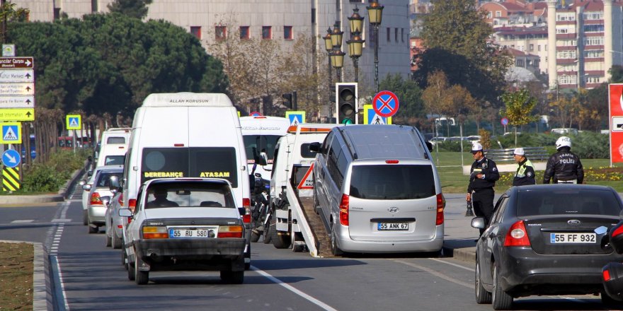 Samsun Valiliği çevresinde güvenlik önlemleri arttırıldı