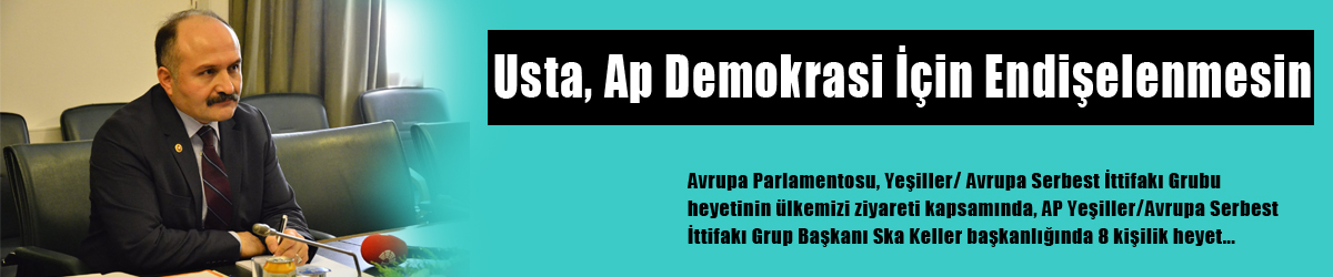 Usta, Ap Demokrasi İçin Endişelenmesin