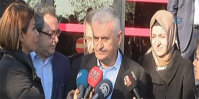 Yıldırım: Saldırı terör örgütü PKK'nın marifeti