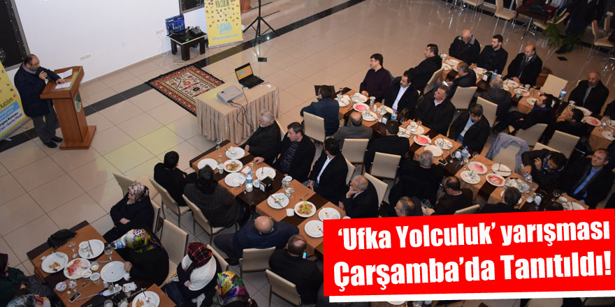 ‘Ufka Yolculuk’ Çarşamba’da Tanıtıldı!