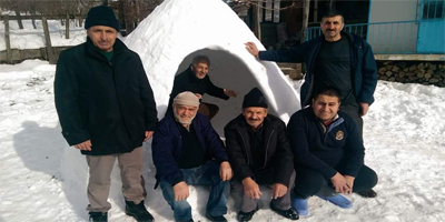 Kabadüz’de Eskimo evi