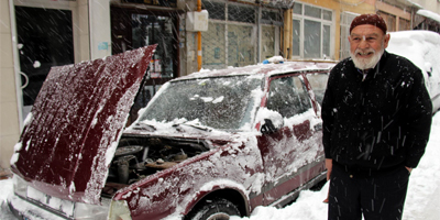 Türkiye’yi gezdi, Samsun’da mahsur kaldı