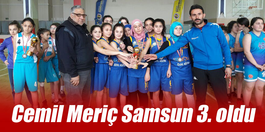 Cemil Meriç Samsun 3. oldu