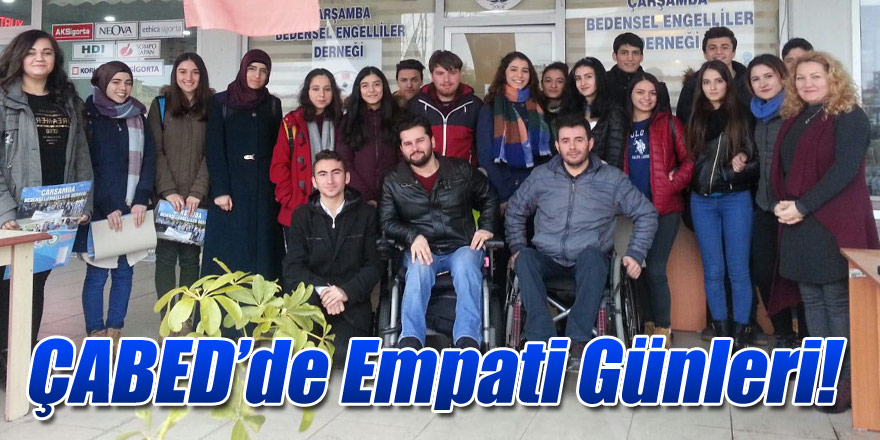 ÇABED’de Empati Günleri!