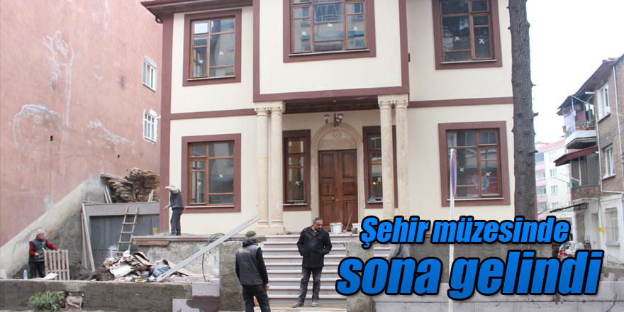 Şehir müzesinde sona gelindi