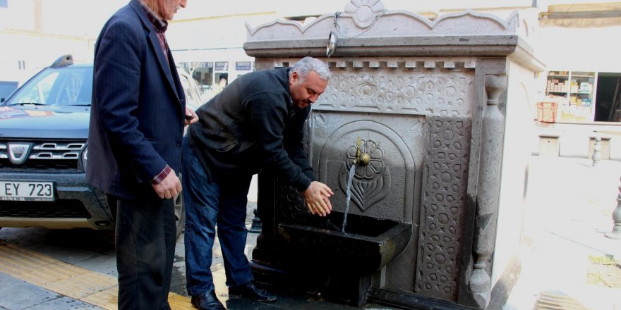 Çeşme kültürü Tekkeköy'de yaşatılıyor