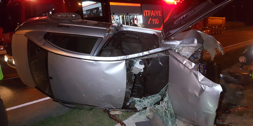 Samsun'da trafik kazası: 5 yaralı