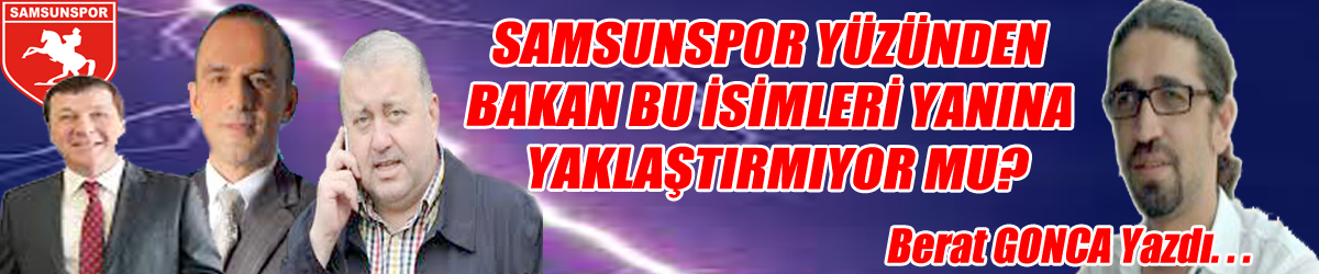 Samsunspor’ da tefeci çarkı gibi düzen!..