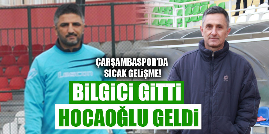 Bilgici gitti, Hakkı Hocaoğlu geliyor!