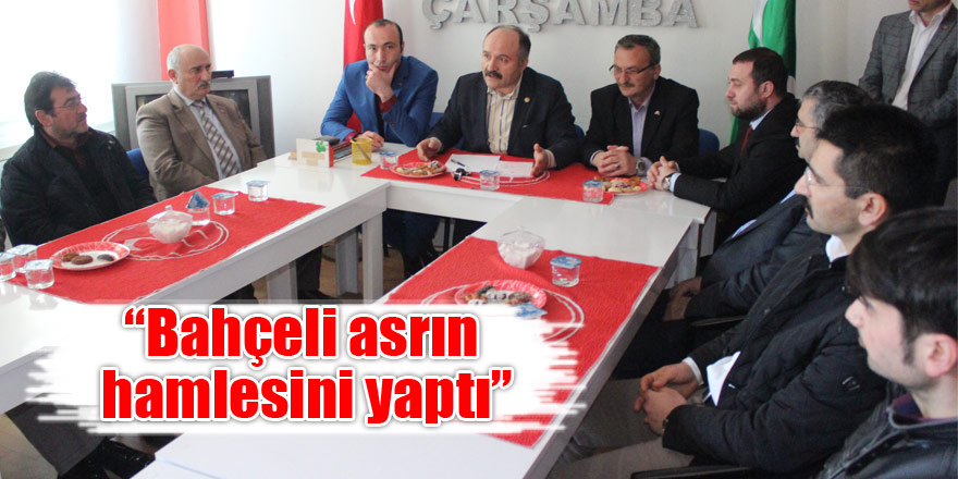 “Bahçeli asrın hamlesini yaptı”