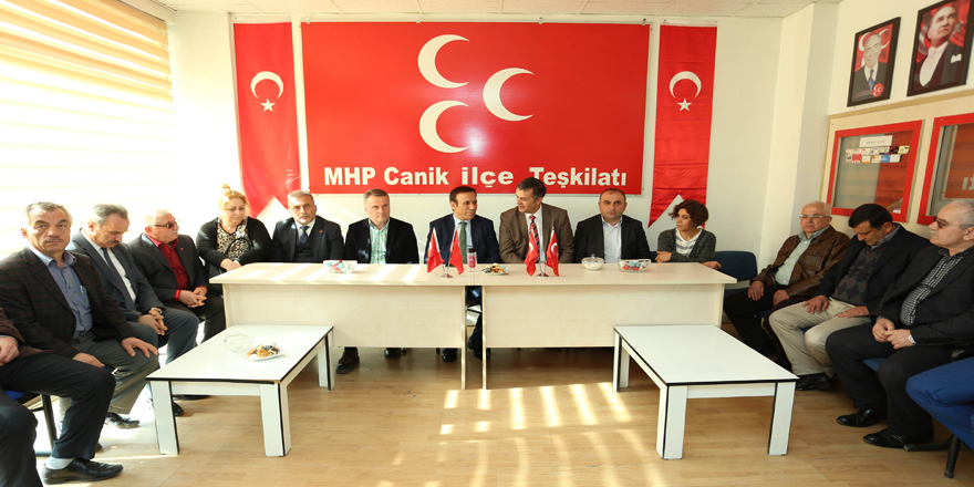 Başkan Genç’ten MHP’ye Ziyaret