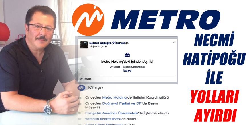 METRO Hatipoğlu ile yolları ayırdı