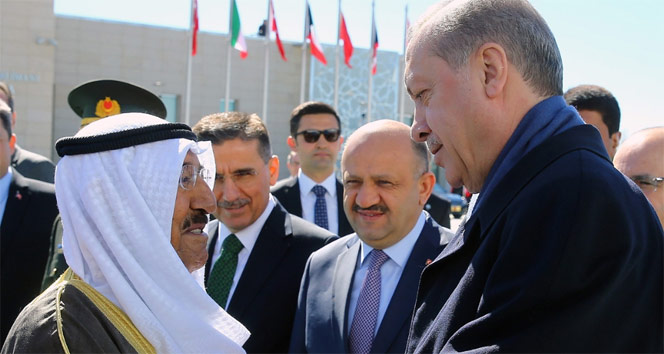 Cumhurbaşkanı Erdoğan, Kuveyt Emirini uğurladı