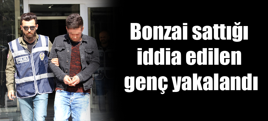 Bonzai sattığı iddia edilen genç yakalandı