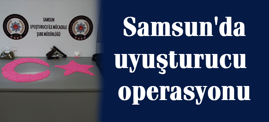 Samsun'da uyuşturucu operasyonu