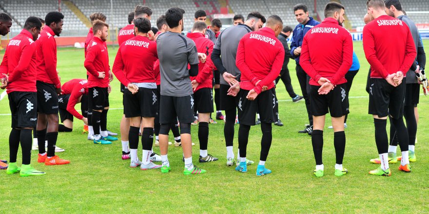 Samsunspor, Giresunspor maçı hazırlıklarını sürdürdü