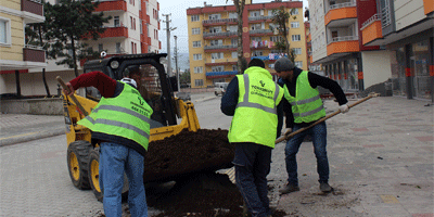 Tekkeköy Belediyesinden estetik dokunuş