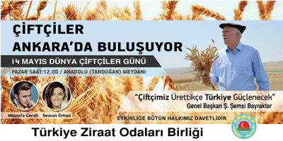 Çiftçiler Ankara’da buluşuyor…