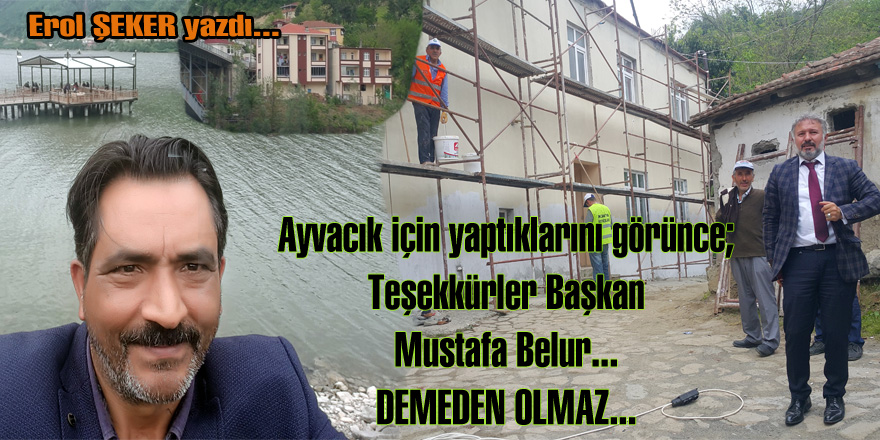 Teşekkürler Mustafa Belur...