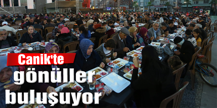 Canik'te gönüller buluşuyor