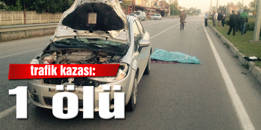 Samsun'da trafik kazası: 1 ölü