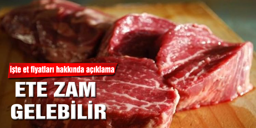 Bayram sonrası maliyetin yüksekliği ete zammı getirebilir