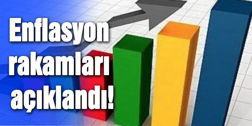 Enflasyon rakamları açıklandı!