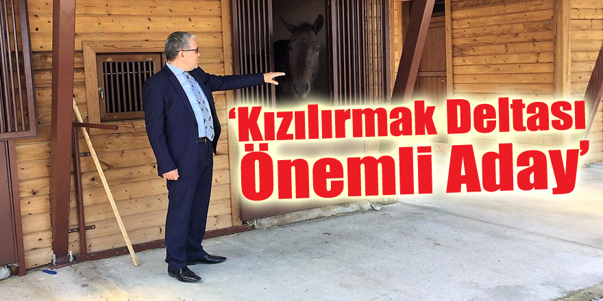 Tekinsoy: ‘Kızılırmak Deltası Önemli Aday’