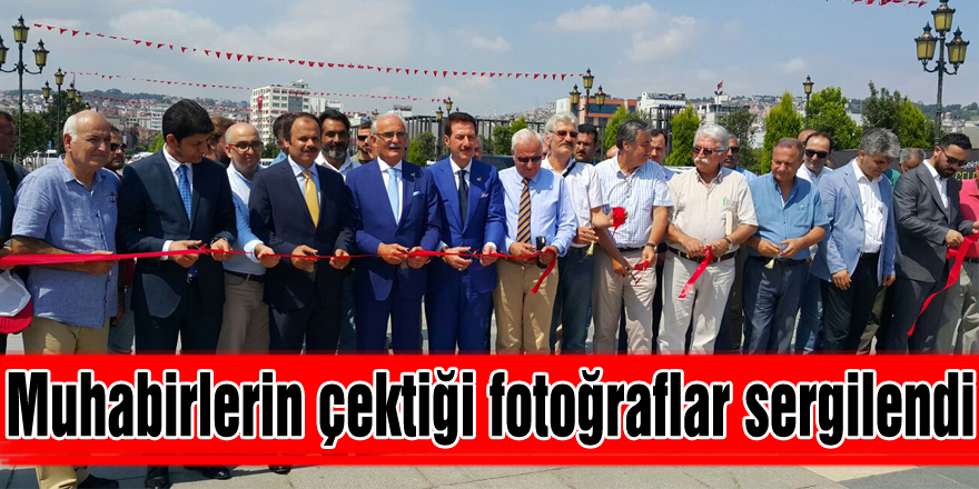 Samsun’da muhabirlerin çektiği fotoğraflar sergilendi