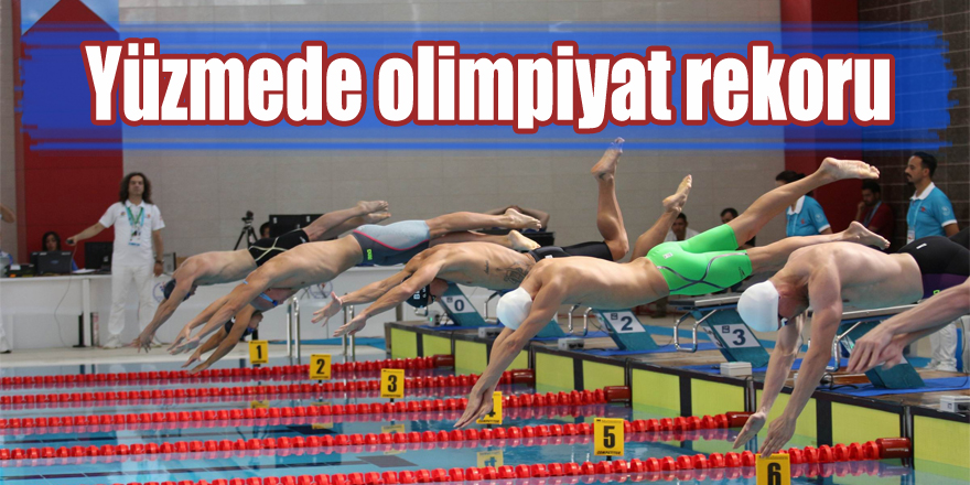 Yüzmede olimpiyat rekoru