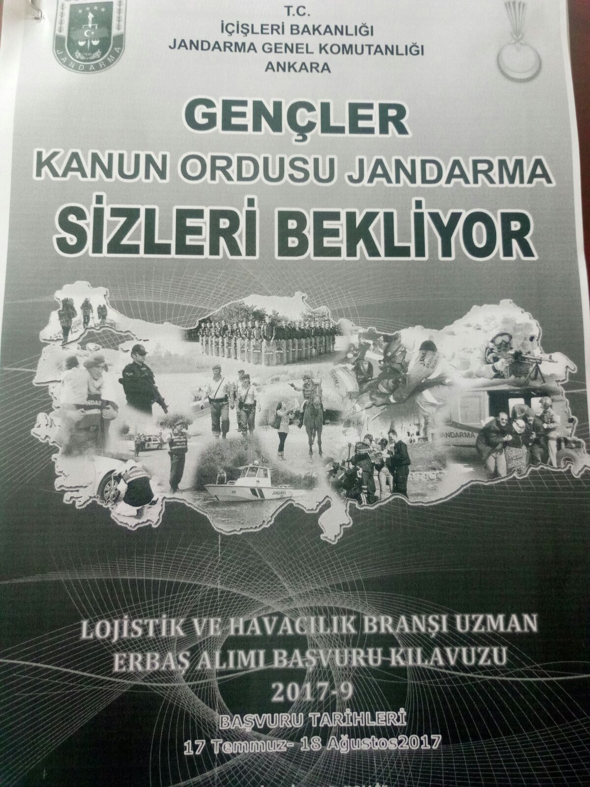 Jandarma'ya uzman erbaş alımı başvuruları başladı