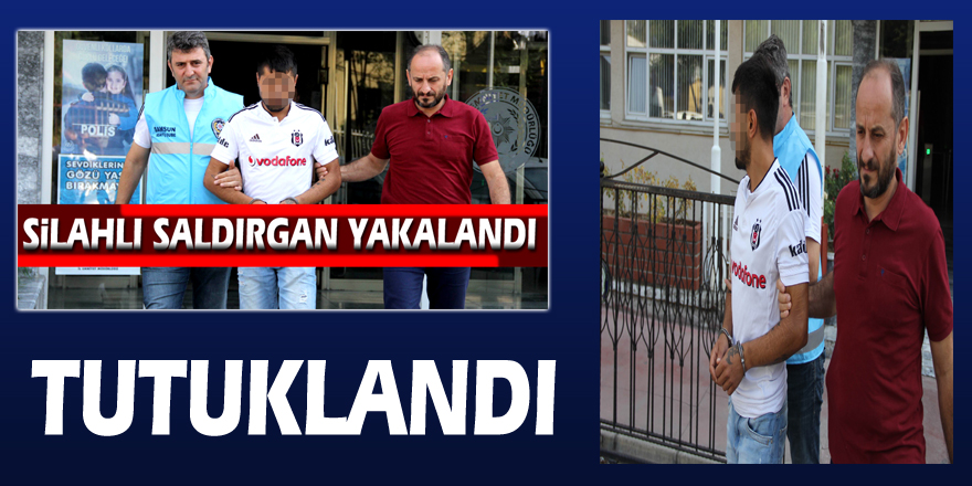 Samsun'da silahla yaralama zanlısı tutuklandı